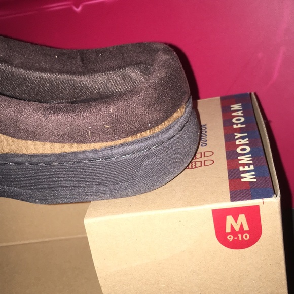 🏈🏈Size 10 -Gorgeous new man slippers Cognac - Picture 4 of 6